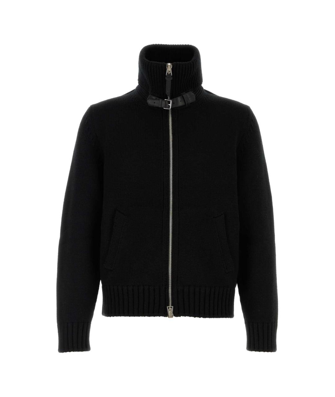 TOM FORD Черный шерстяной кардиган, фото 1