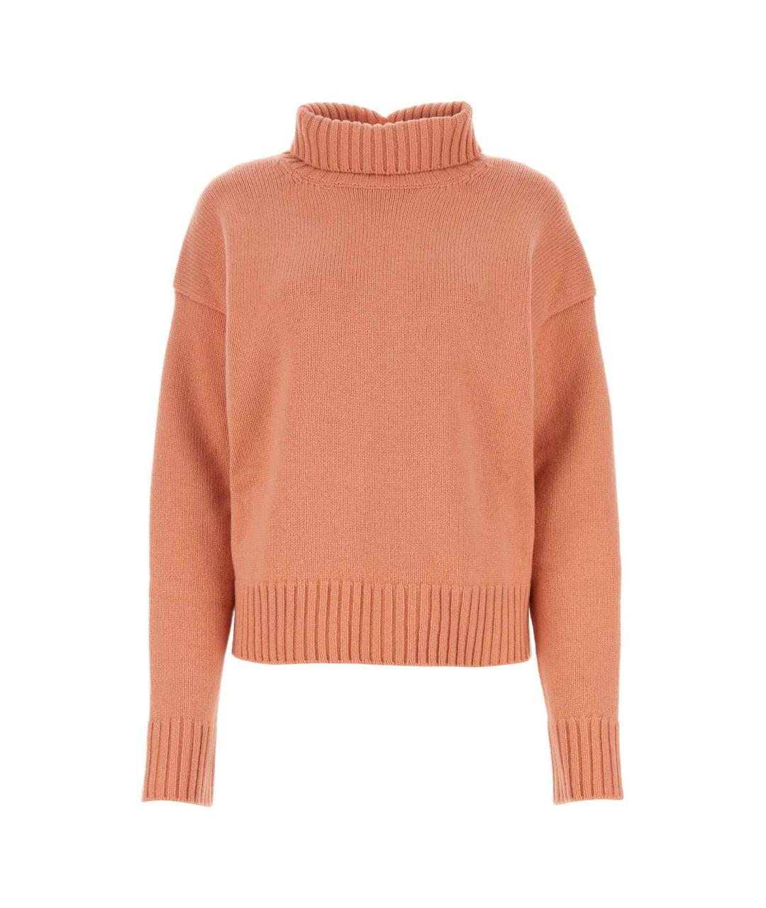 JIL SANDER Розовый кашемировый джемпер / свитер, фото 1