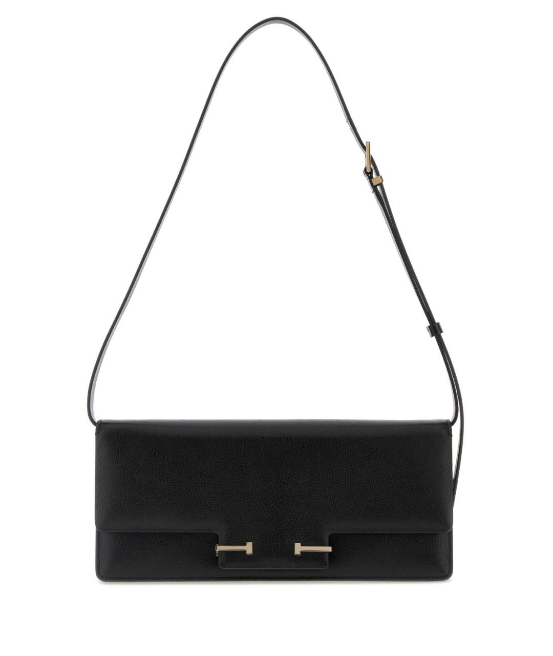 TOM FORD Черная кожаная сумка через плечо, фото 1