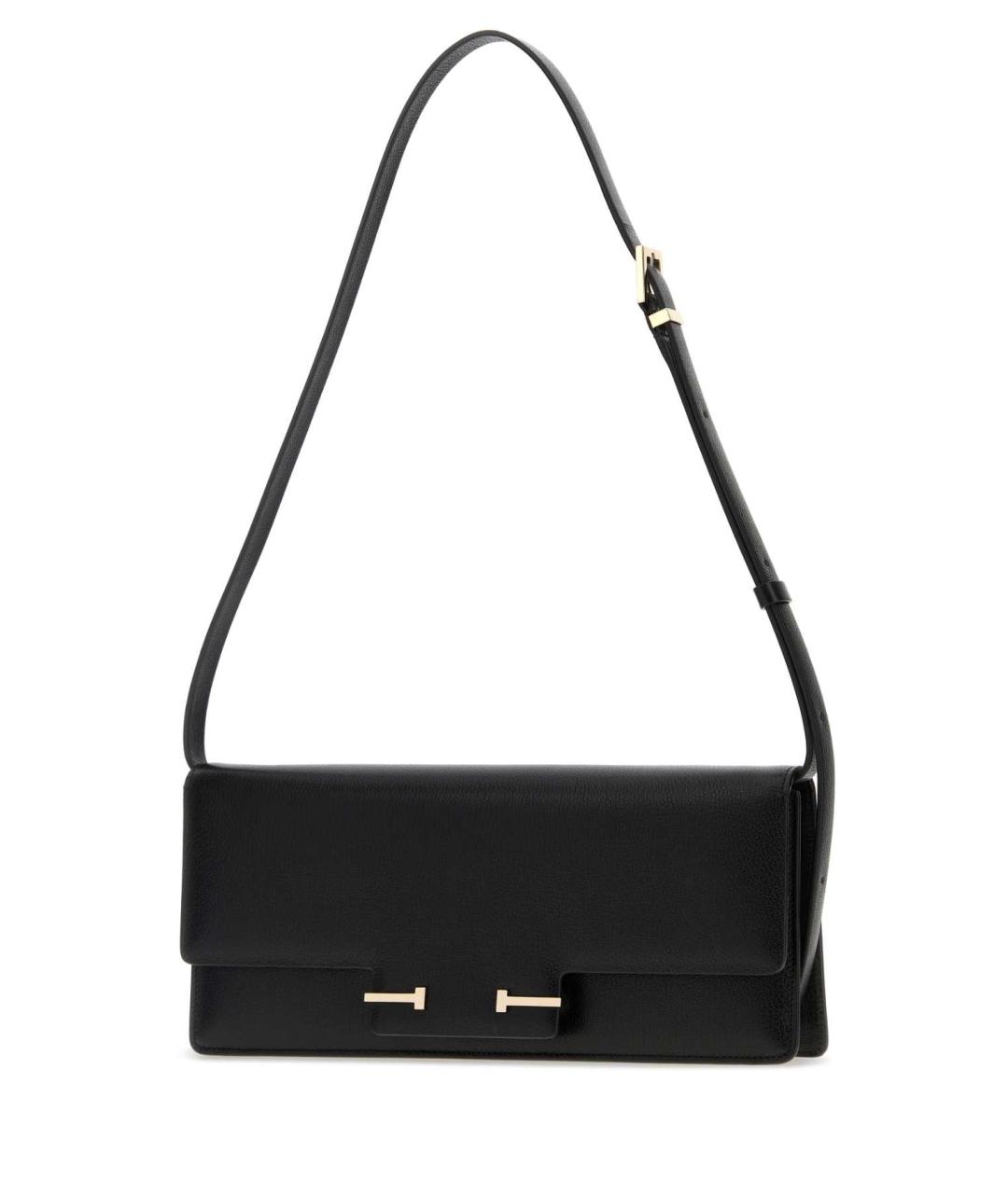 TOM FORD Черная кожаная сумка через плечо, фото 2
