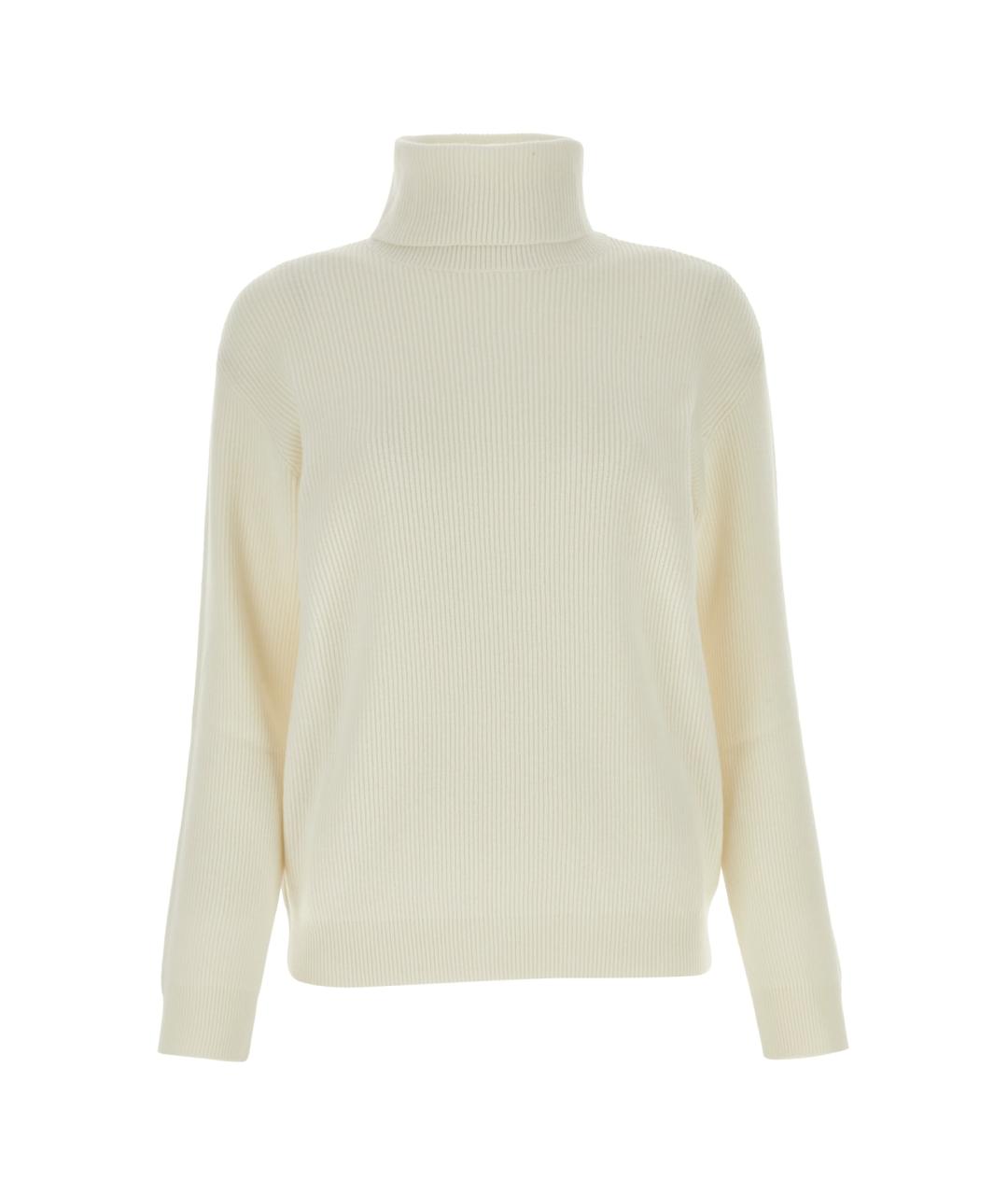 BRUNELLO CUCINELLI Бежевый кашемировый джемпер / свитер, фото 1