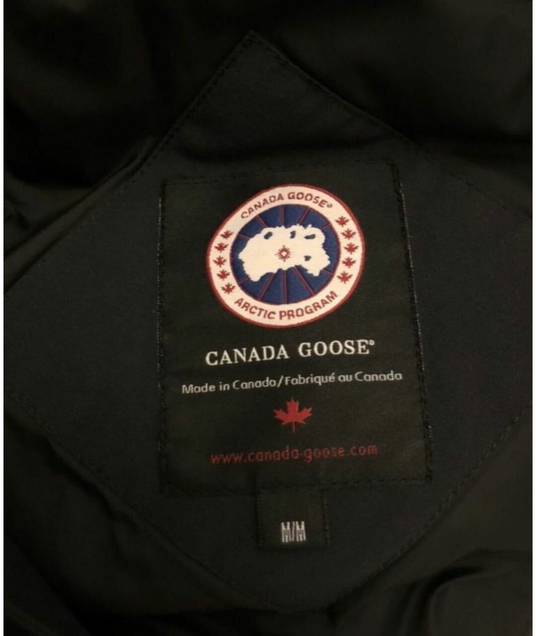 CANADA GOOSE Темно-синяя полиэстеровая куртка, фото 4