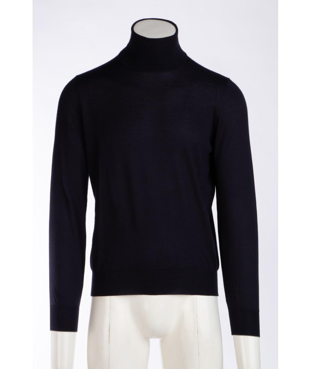 BRUNELLO CUCINELLI Синий кашемировый джемпер / свитер, фото 2