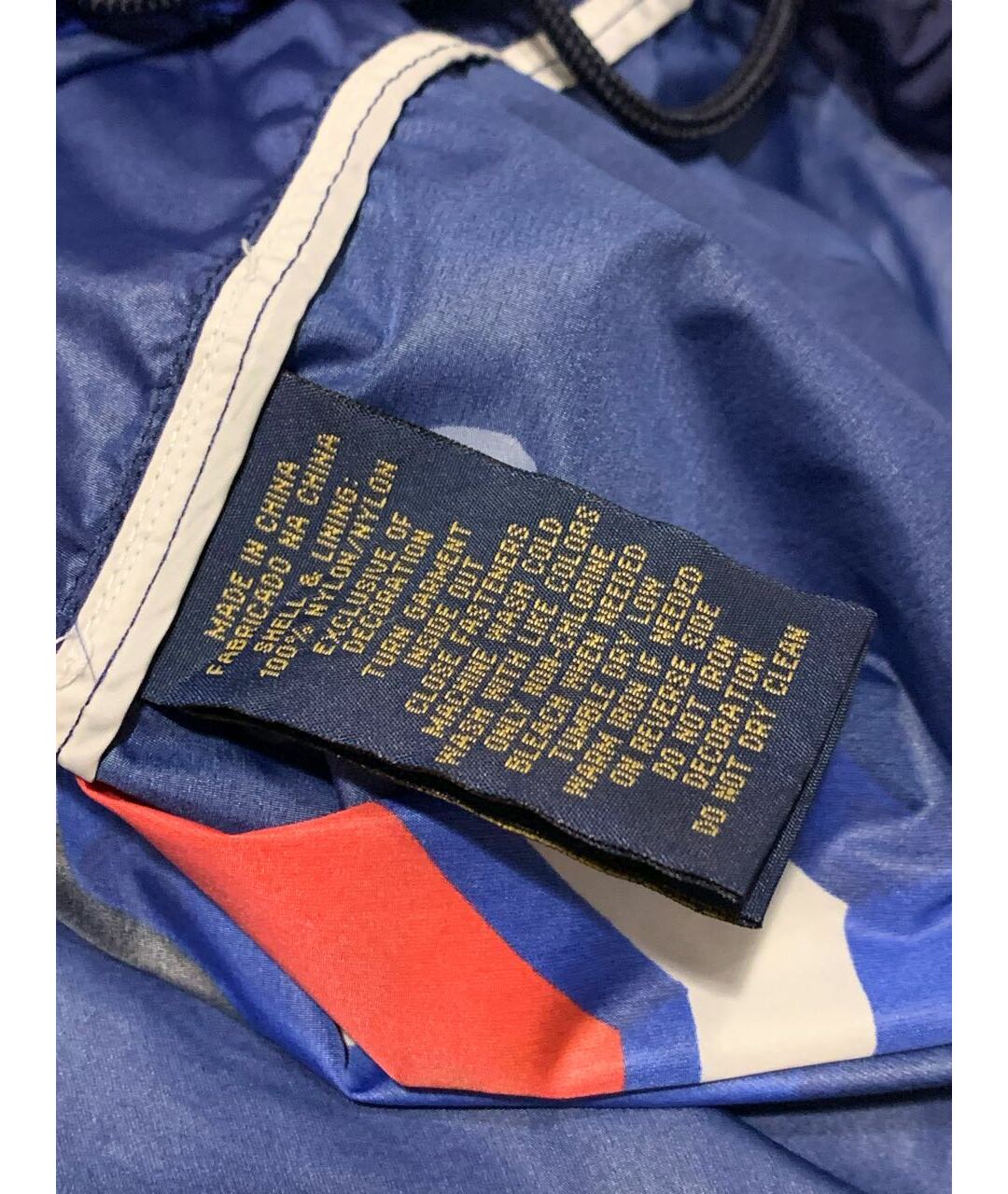 POLO RALPH LAUREN Синяя синтетическая куртка, фото 4