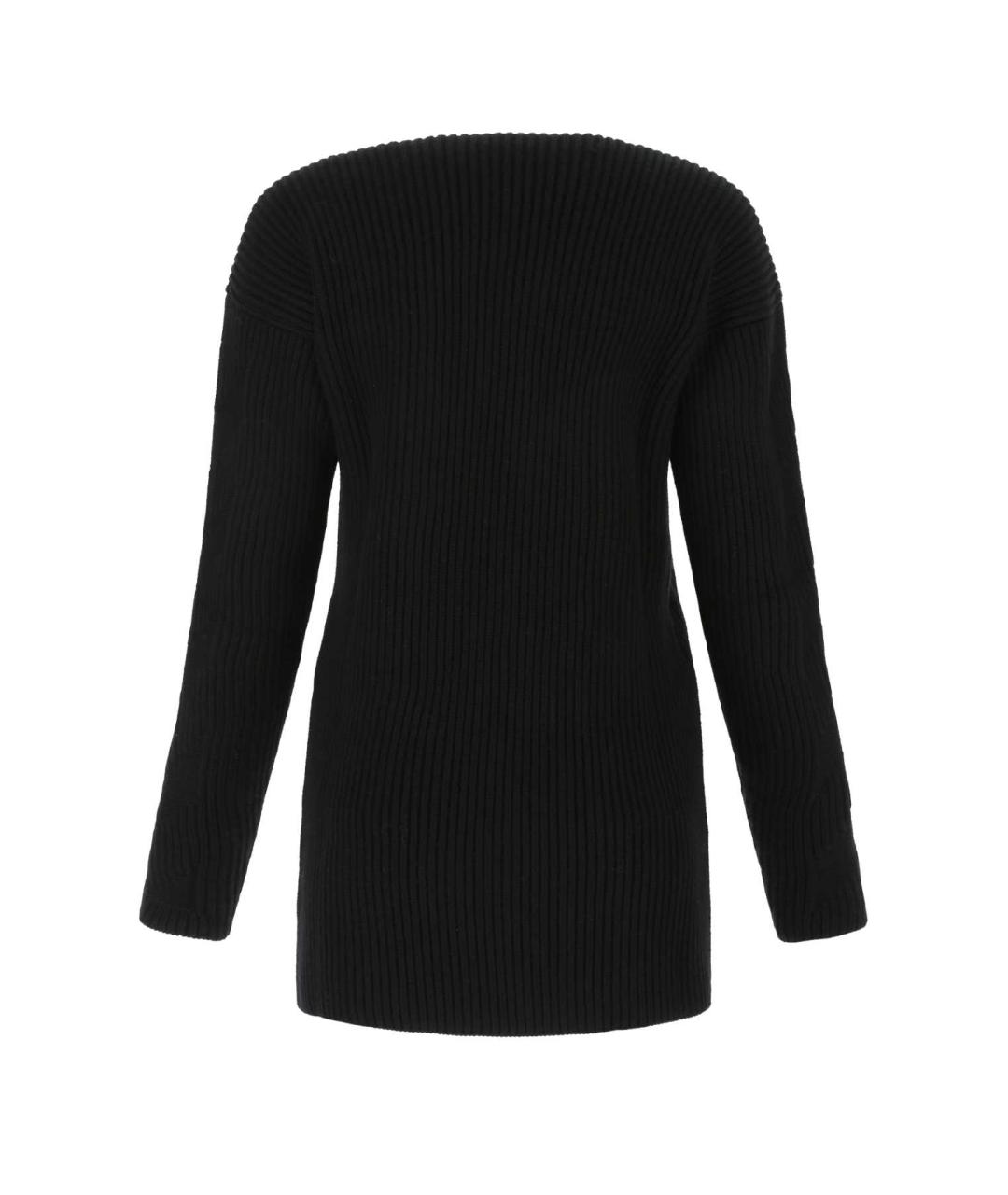 OFF-WHITE Черный шерстяной джемпер / свитер, фото 2