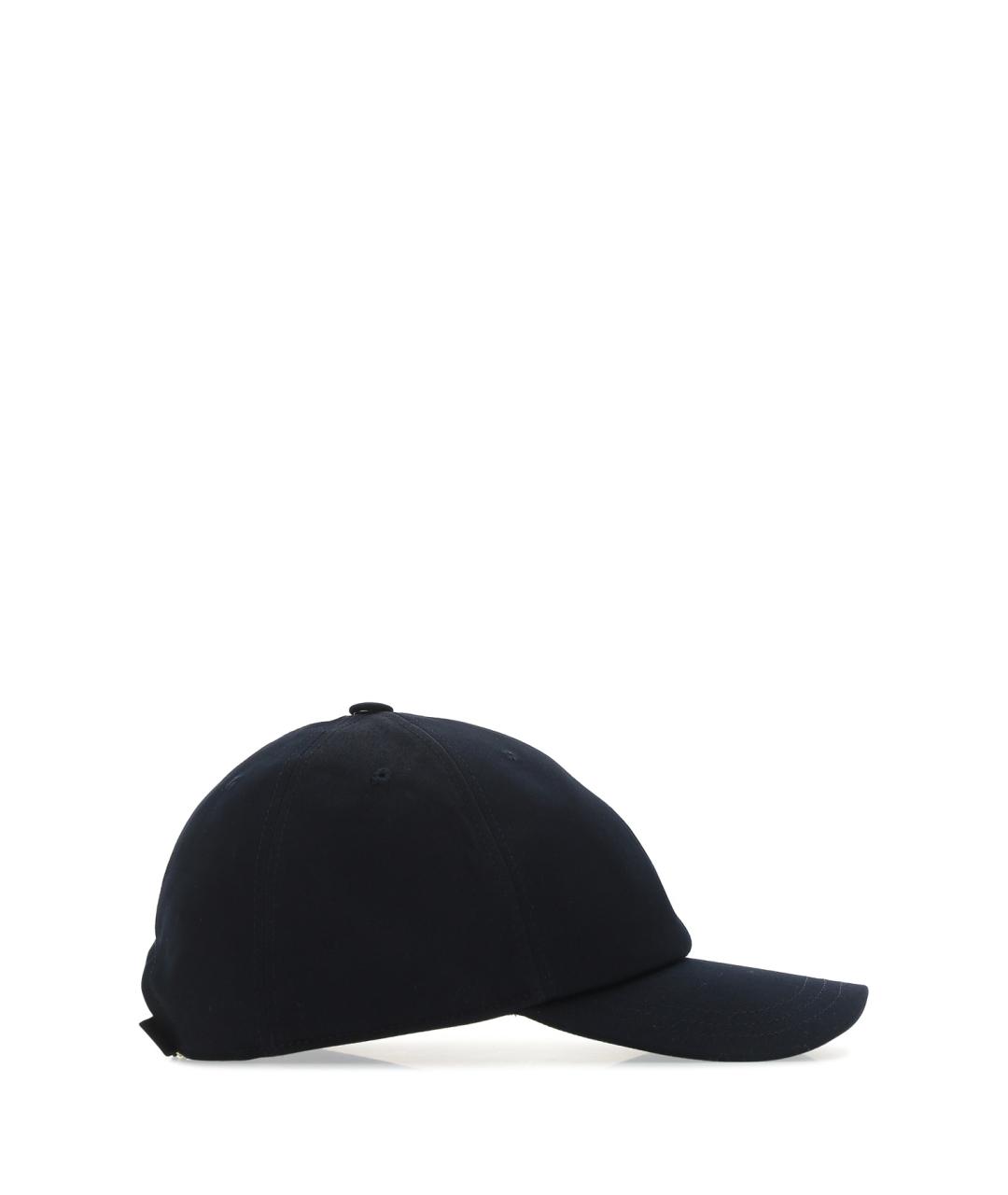 THOM BROWNE Черная хлопковая кепка/бейсболка, фото 2