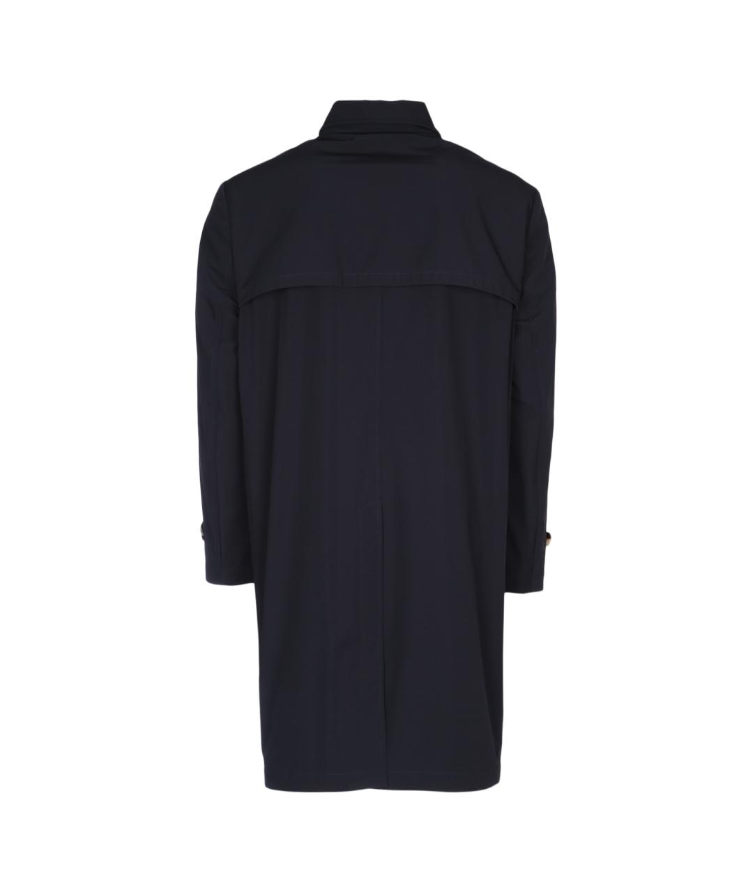 BRUNELLO CUCINELLI Синее пальто, фото 2