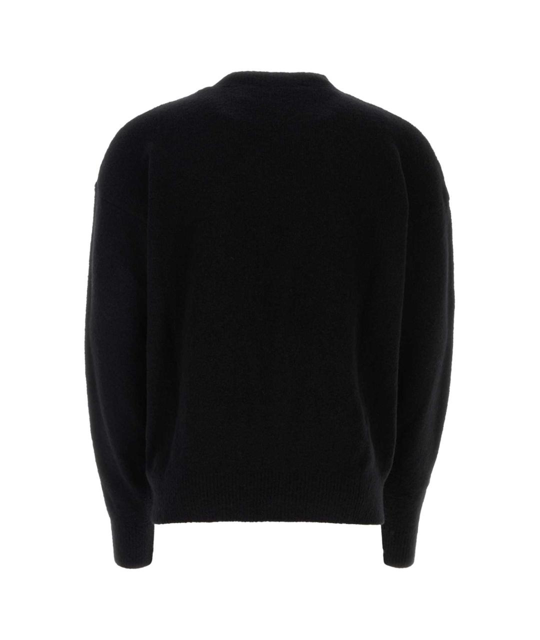 PALM ANGELS Черный шерстяной джемпер / свитер, фото 2