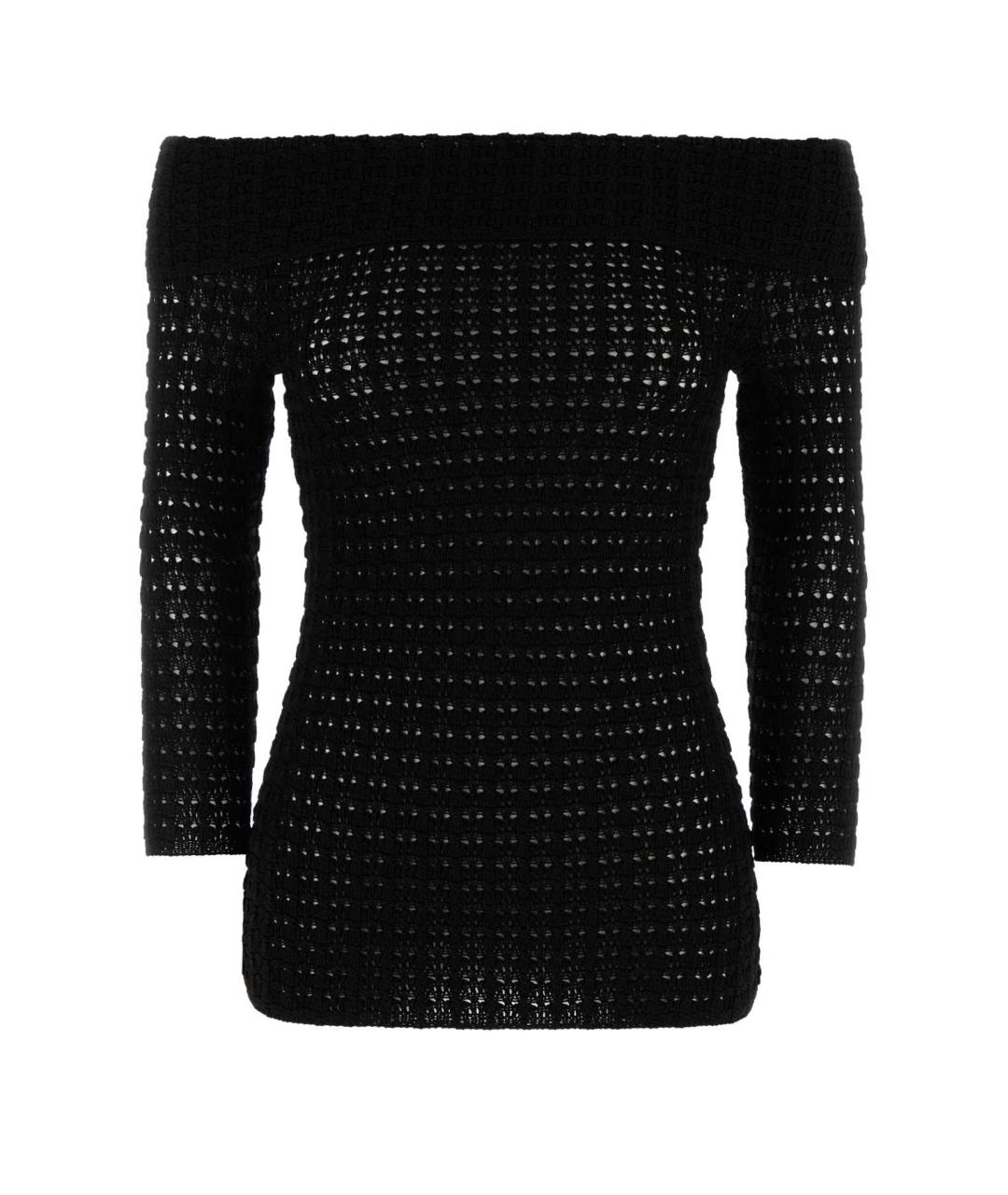 ISABEL MARANT Черный вискозный джемпер / свитер, фото 1