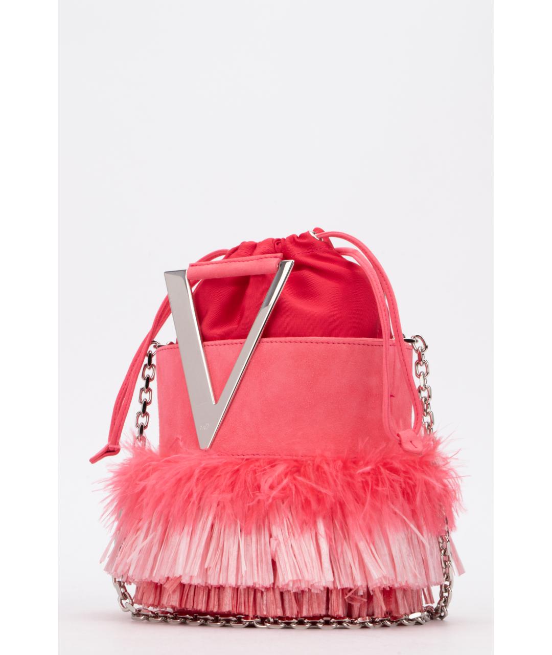 ROGER VIVIER Антрацитовая тканевая сумка с короткими ручками, фото 2