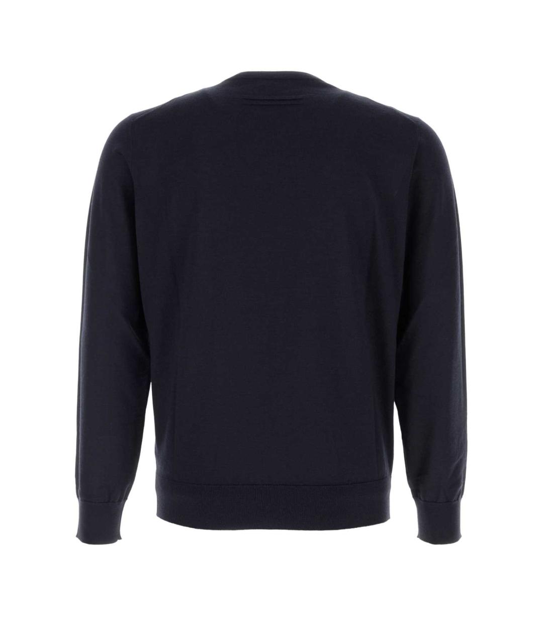 ZEGNA Синий кашемировый джемпер / свитер, фото 2