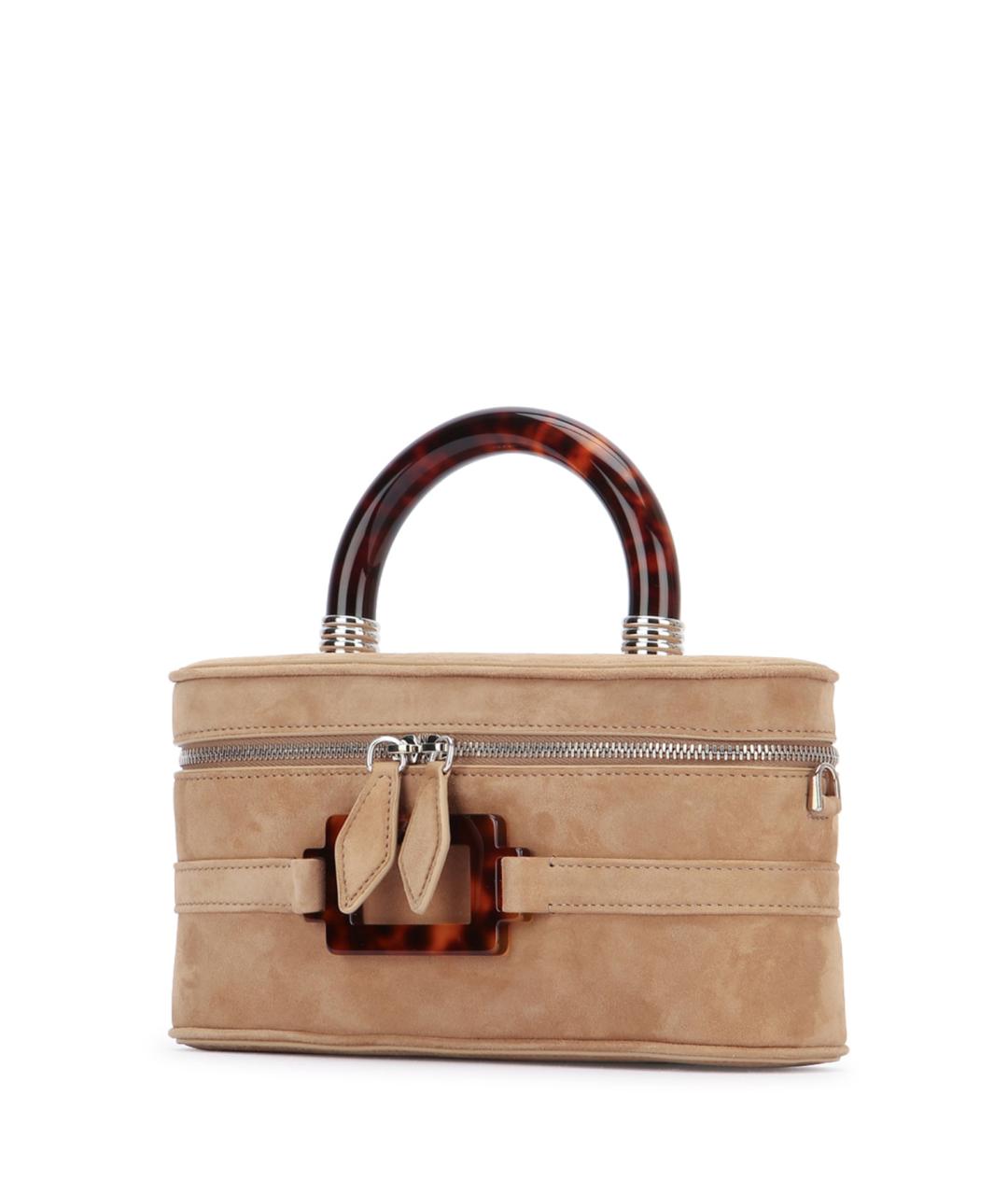 ROGER VIVIER Бежевая сумка с короткими ручками, фото 2