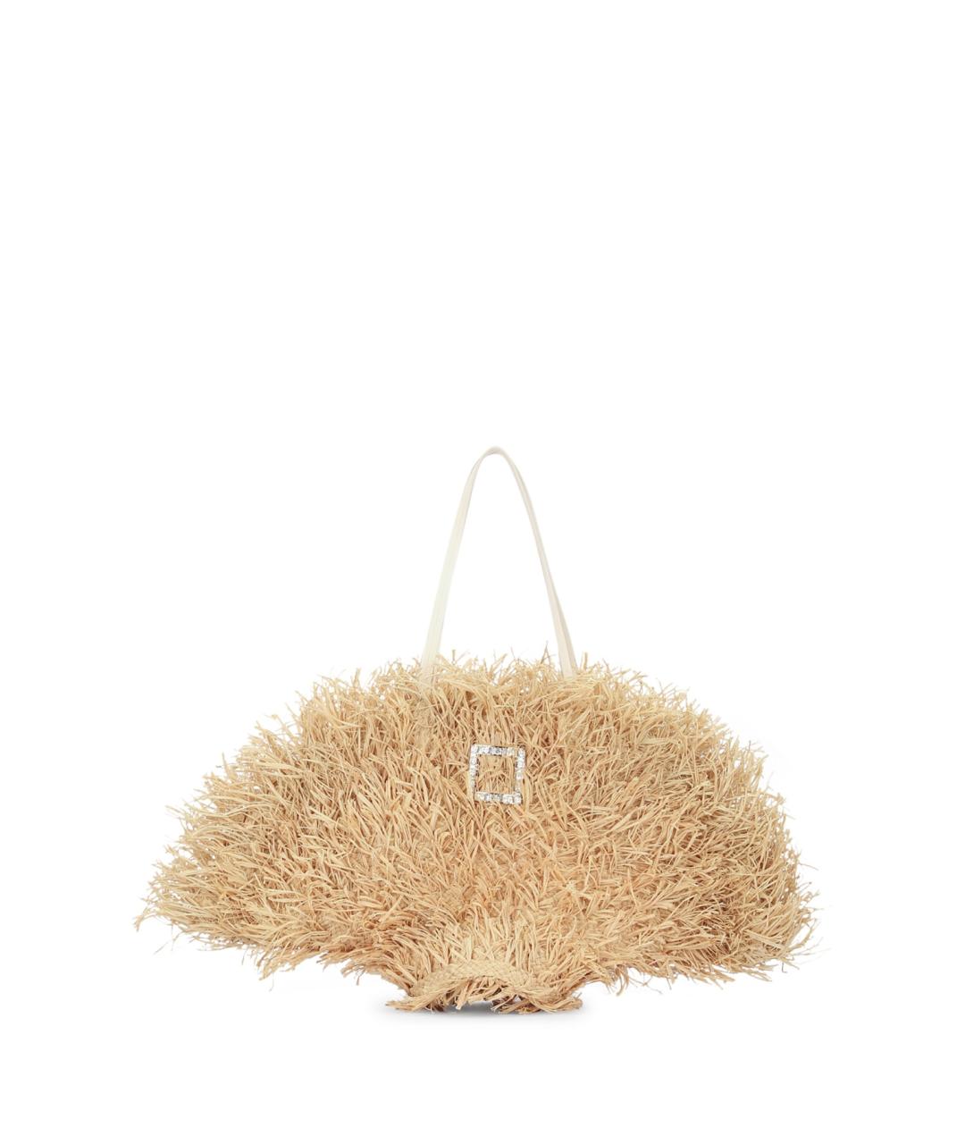 ROGER VIVIER Бежевая сумка с короткими ручками, фото 1