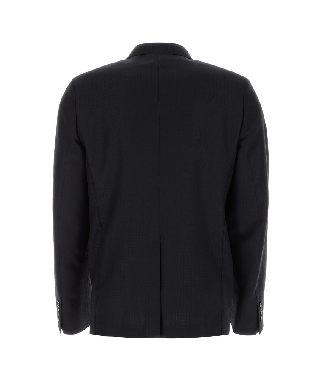 LANVIN Темно-синяя шерстяная куртка, фото 2