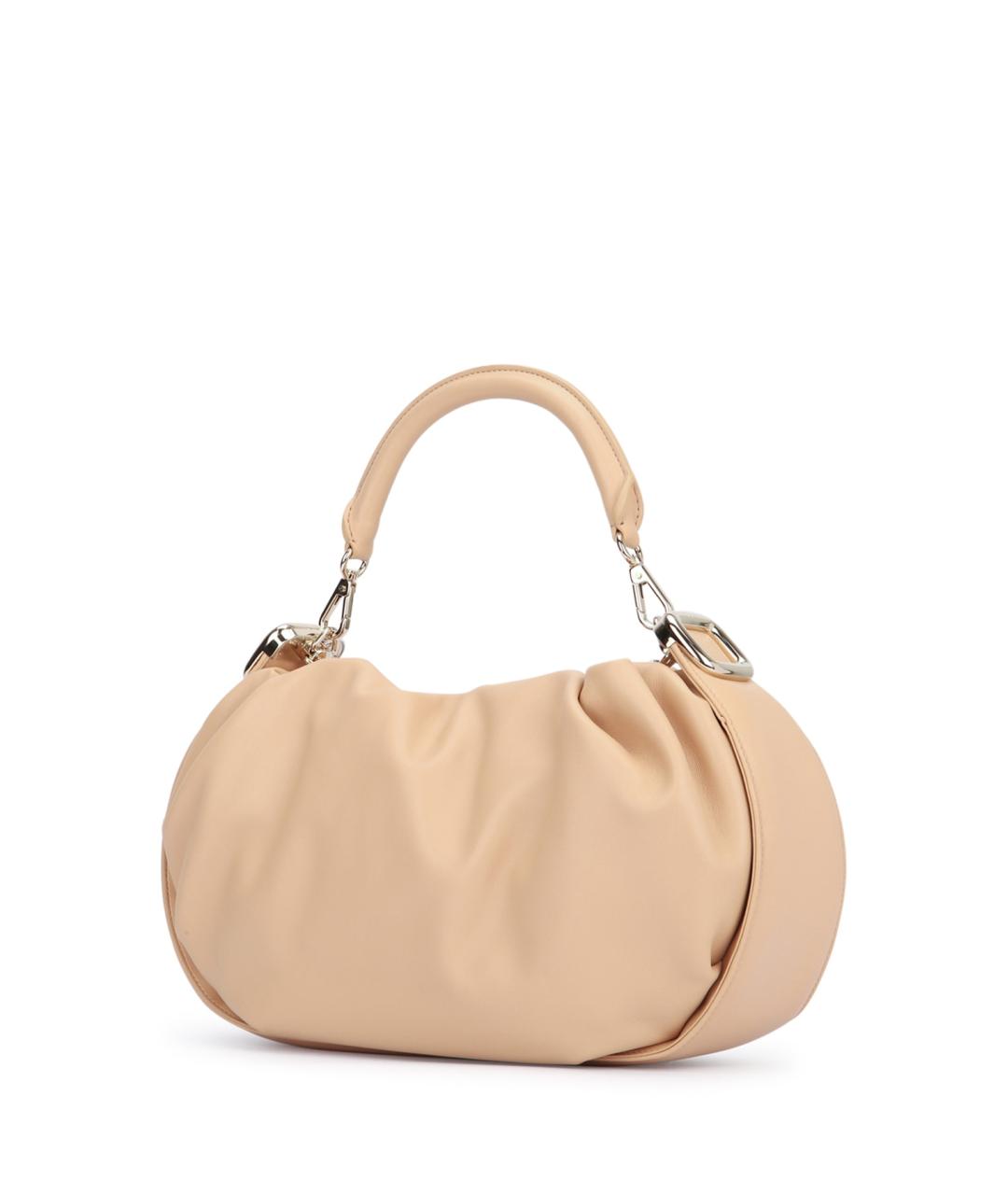 ROGER VIVIER Бежевая кожаная сумка с короткими ручками, фото 2