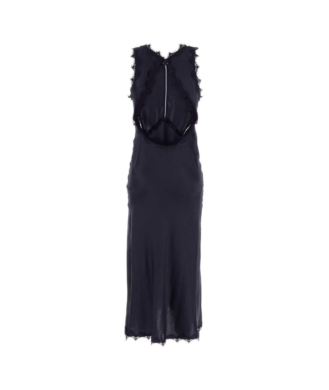 ISABEL MARANT Синее шелковое платье, фото 2