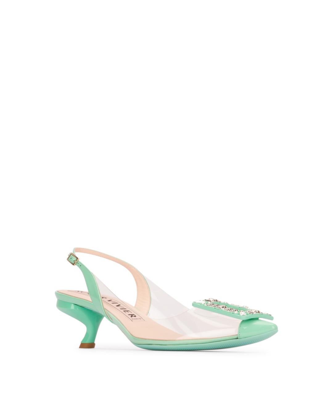 ROGER VIVIER Зеленые босоножки, фото 2
