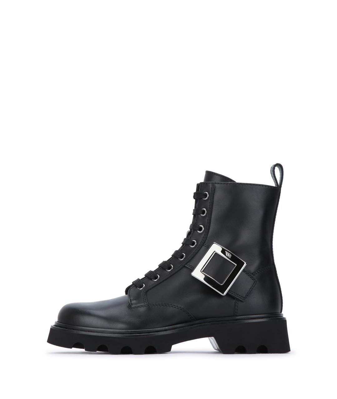 ROGER VIVIER Черные ботинки, фото 3