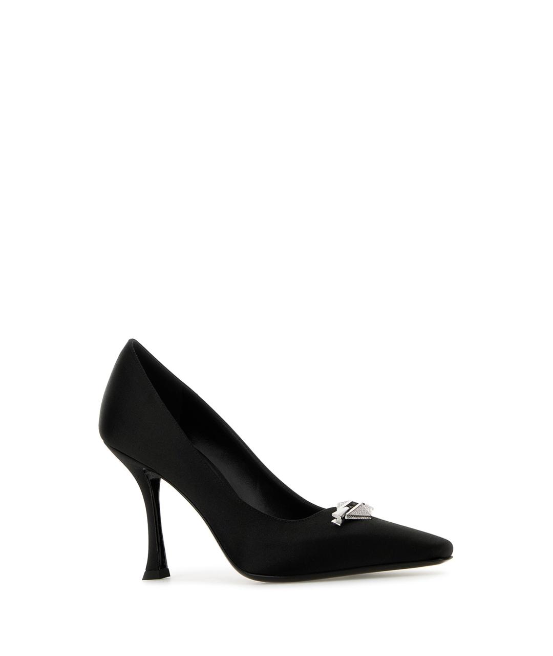 JIMMY CHOO Черные текстильные туфли, фото 2