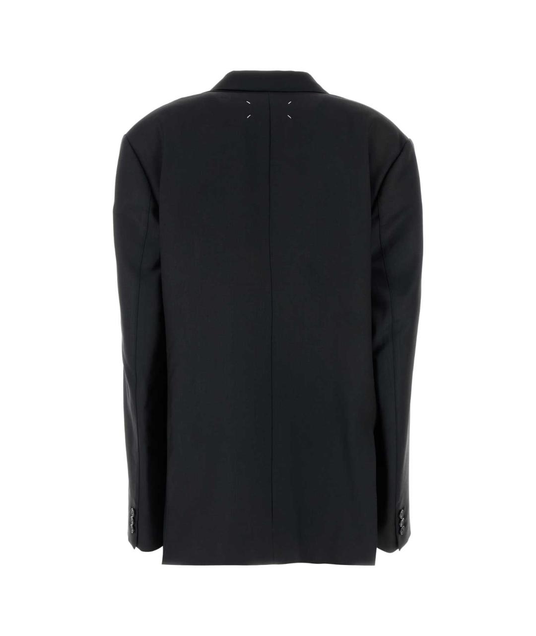 MAISON MARGIELA Черный шерстяной жакет/пиджак, фото 2