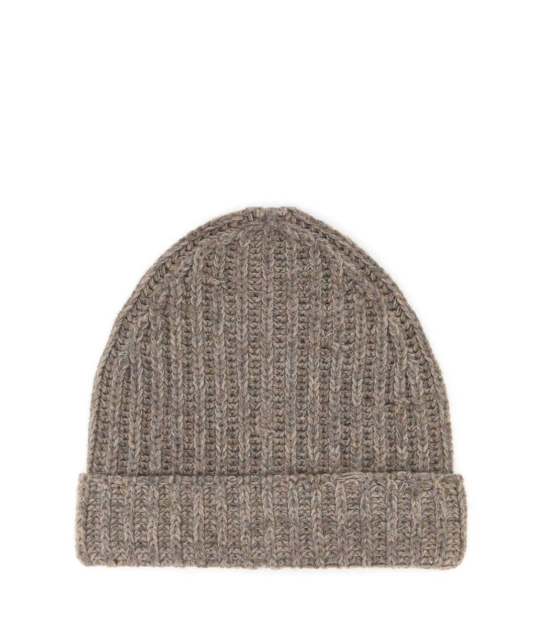 MAISON MARGIELA Бежевая шерстяная шапка, фото 1