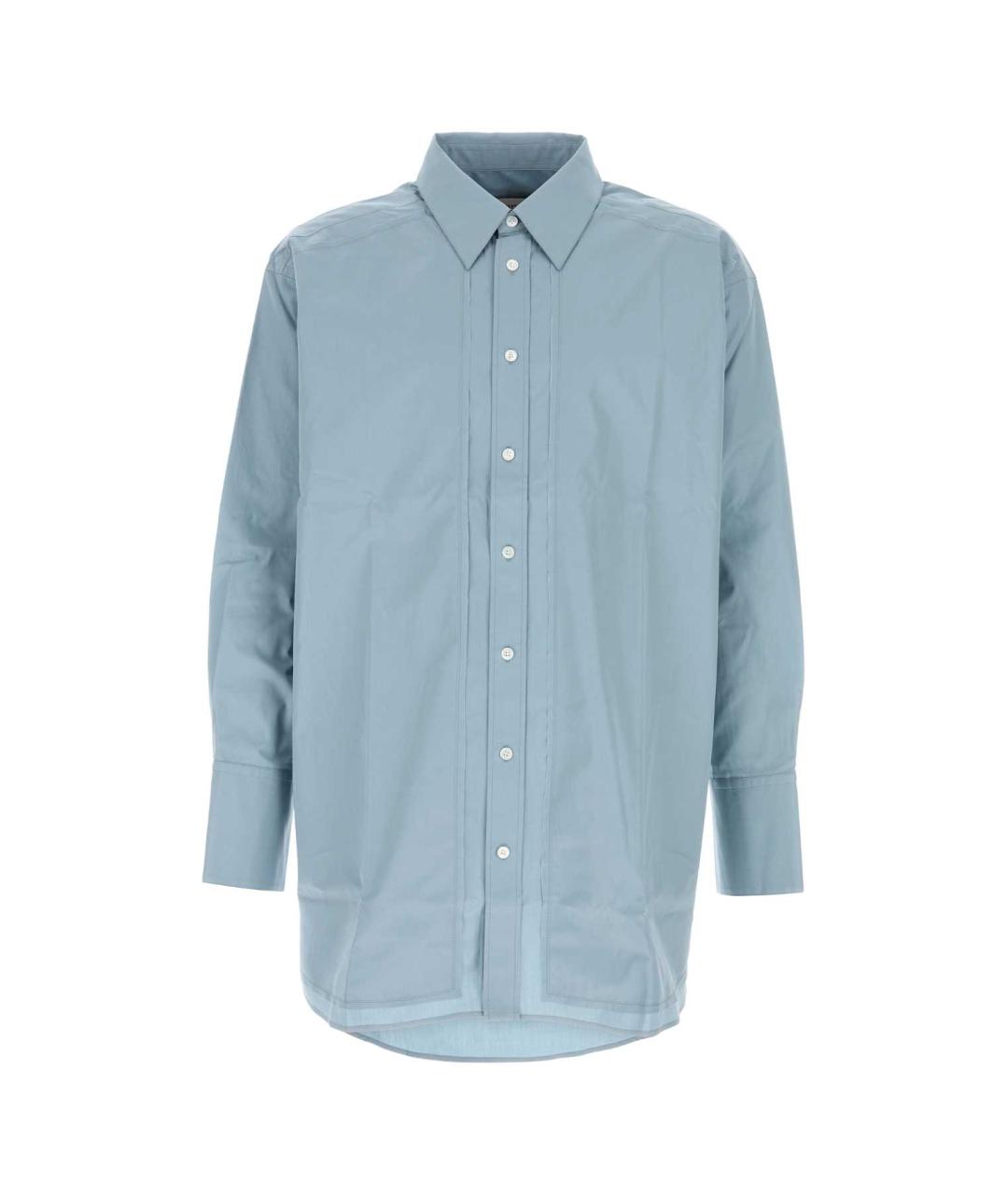 Ami Paris Голубой хлопковый джемпер / свитер, фото 1