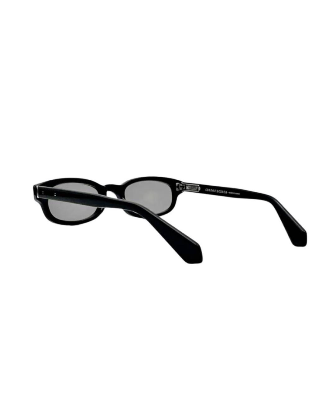 CHROME HEARTS Черные пластиковые солнцезащитные очки, фото 3