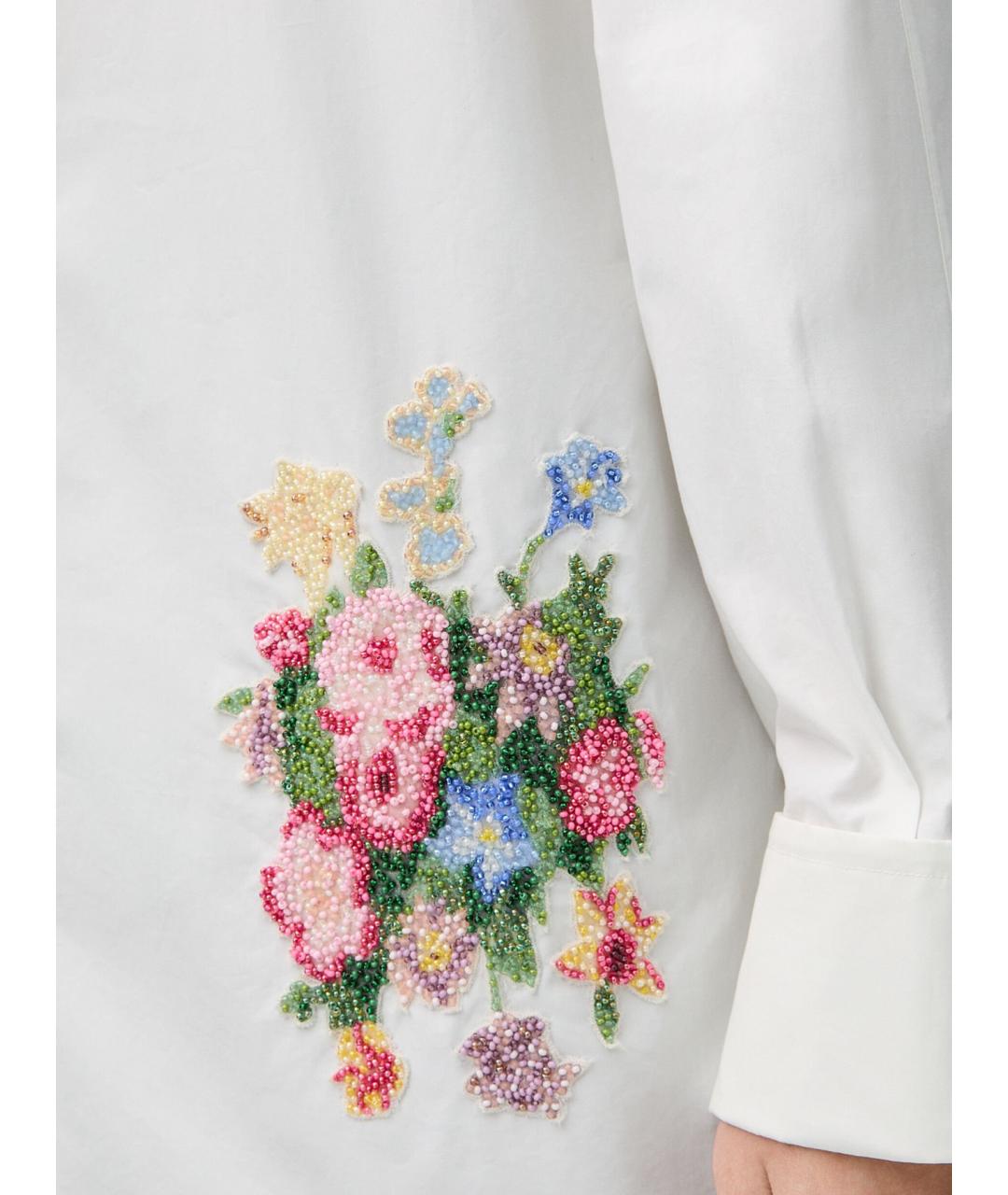 LOEWE Белая хлопковая рубашка, фото 3