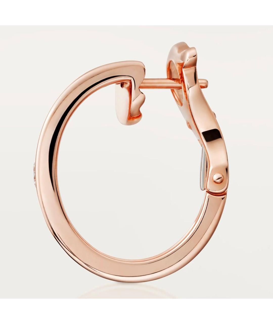 CARTIER Серьги из розового золота, фото 5