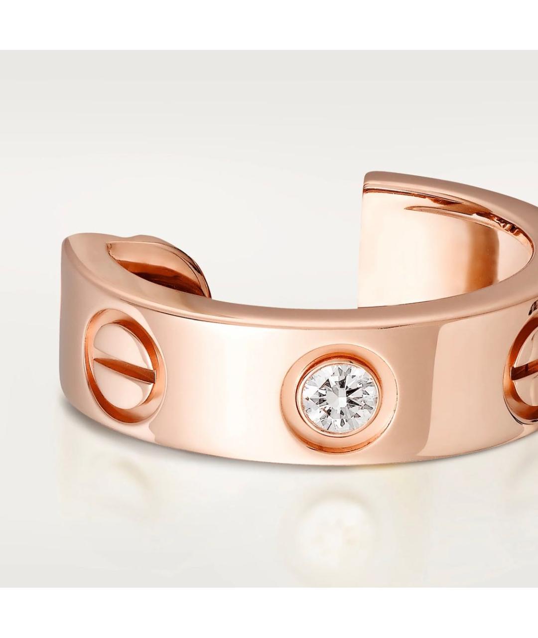 CARTIER Серьги из розового золота, фото 2