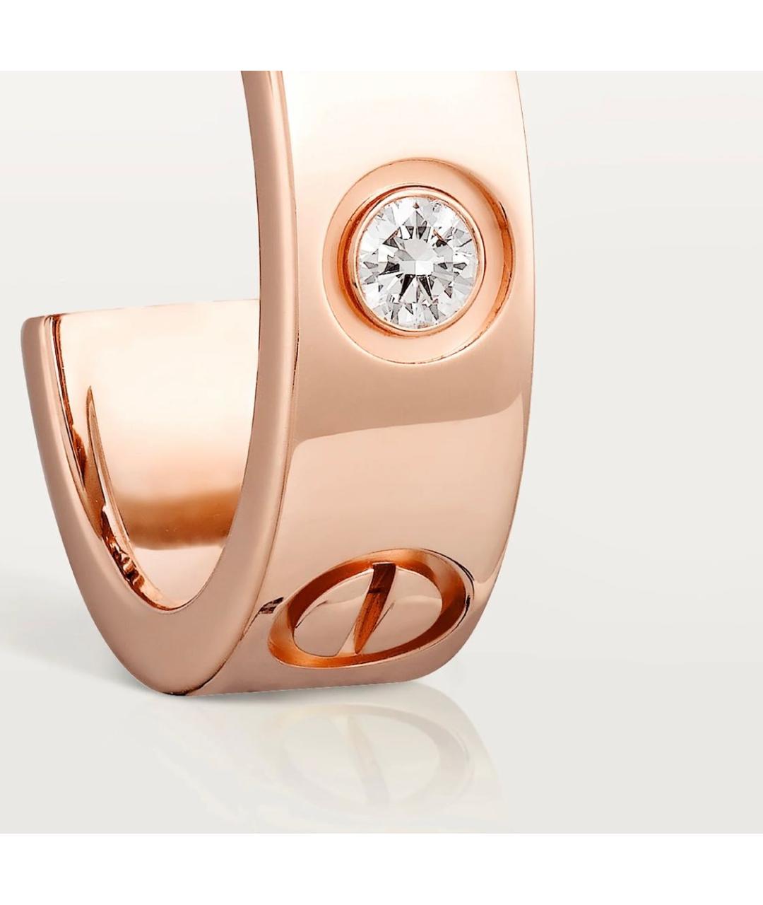 CARTIER Серьги из розового золота, фото 3