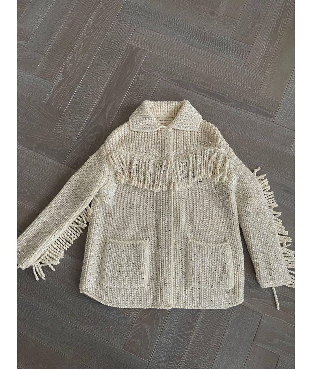 ERMANNO SCERVINO Шерстяной кардиган, фото 4