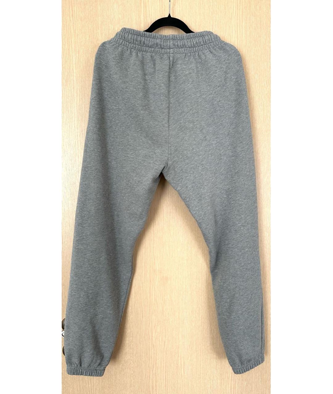 CELINE Серые хлопковые спортивные брюки и шорты, фото 2