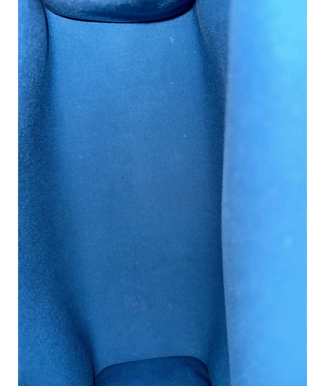 HERMES Синяя сумка тоут, фото 4