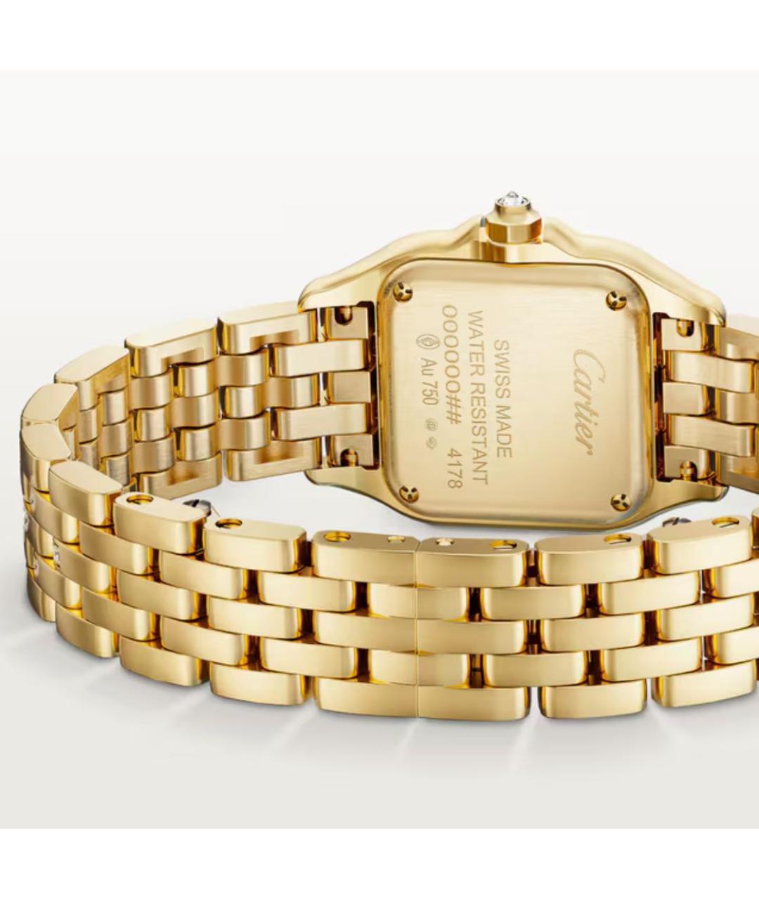 CARTIER Золотые часы из желтого золота, фото 2