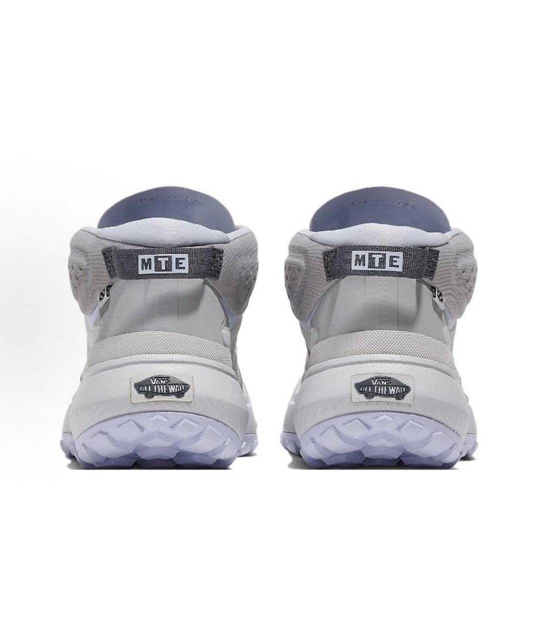 VANS Серые текстильные кроссовки, фото 5