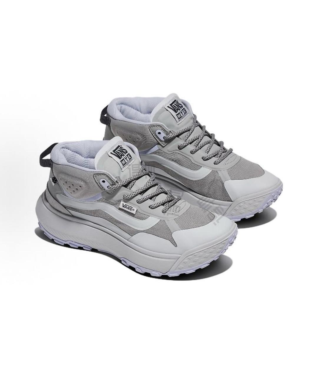 VANS Серые текстильные кроссовки, фото 3