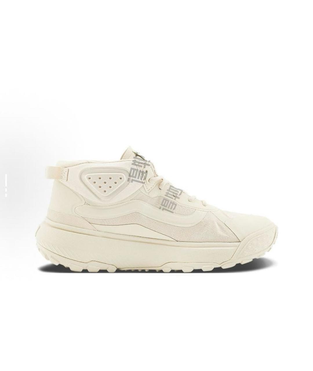 VANS Бежевые текстильные кроссовки, фото 3