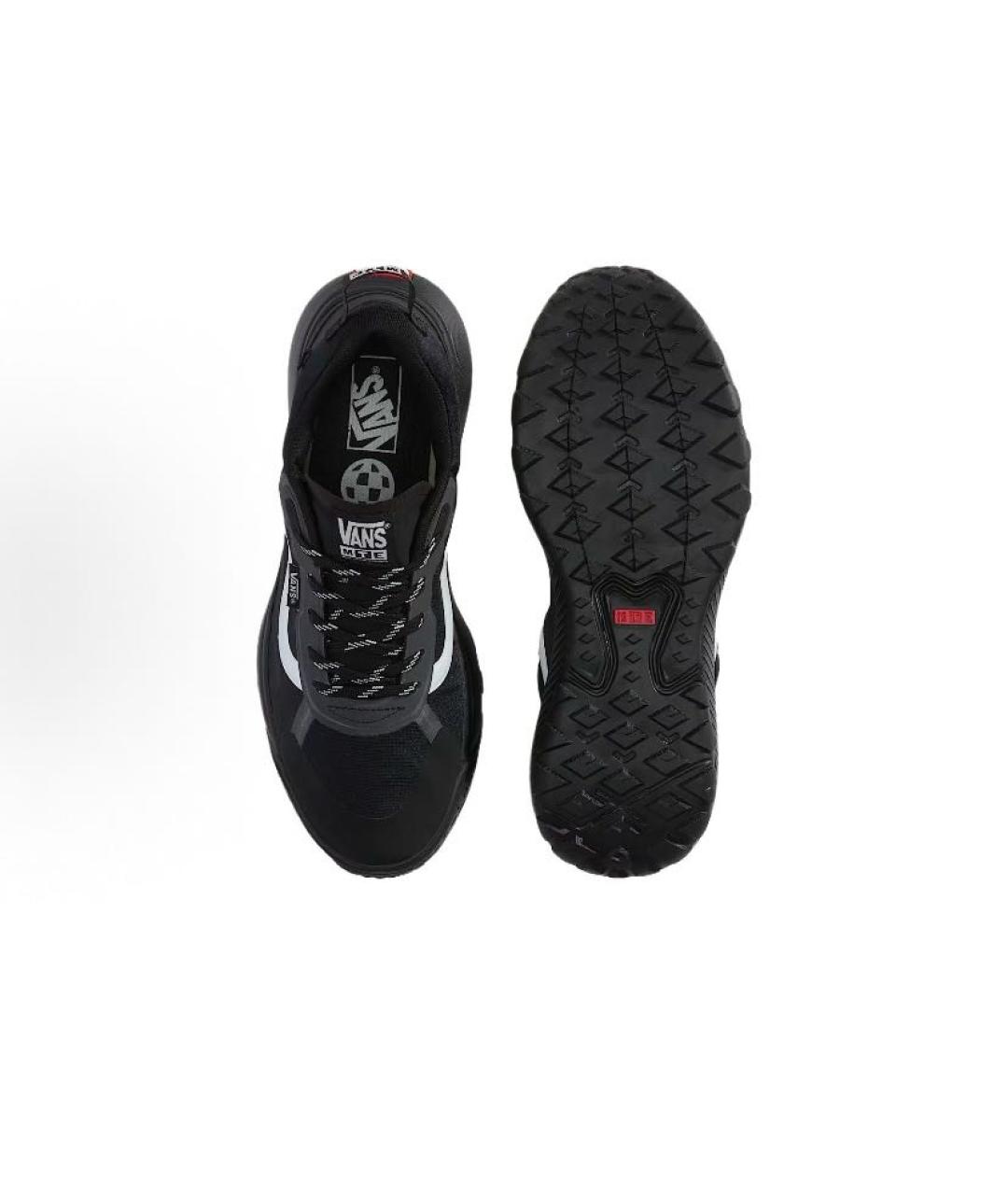 VANS Черные текстильные кроссовки, фото 4
