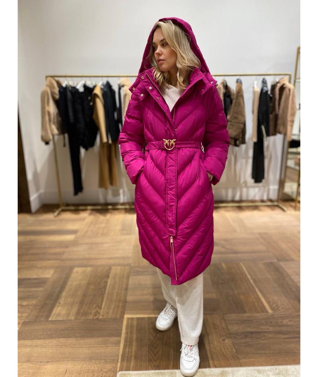 PINKO Фуксия пуховик, фото 2