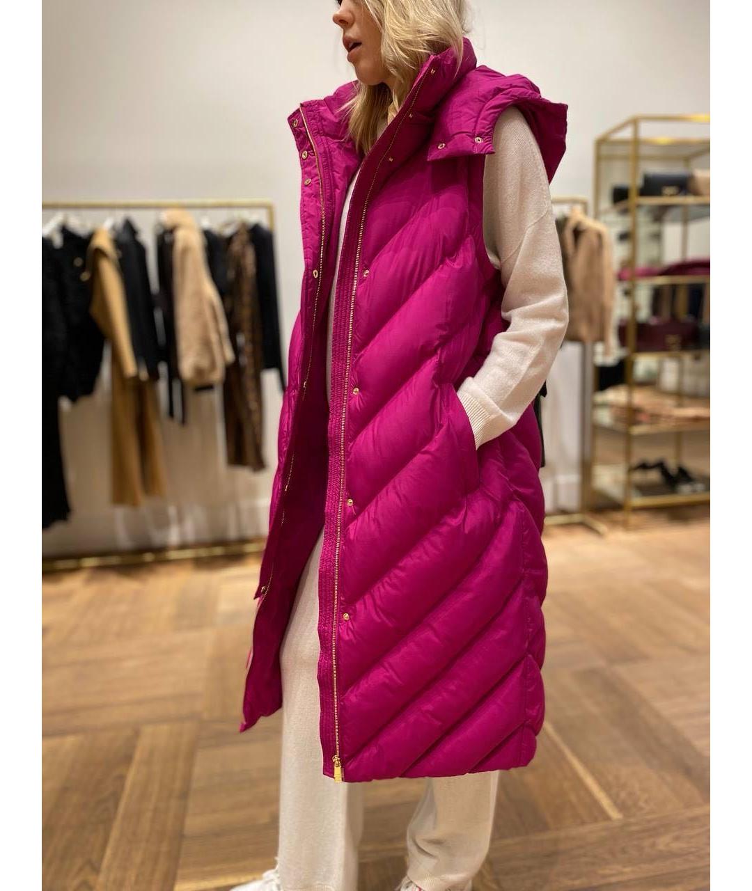 PINKO Фуксия пуховик, фото 8