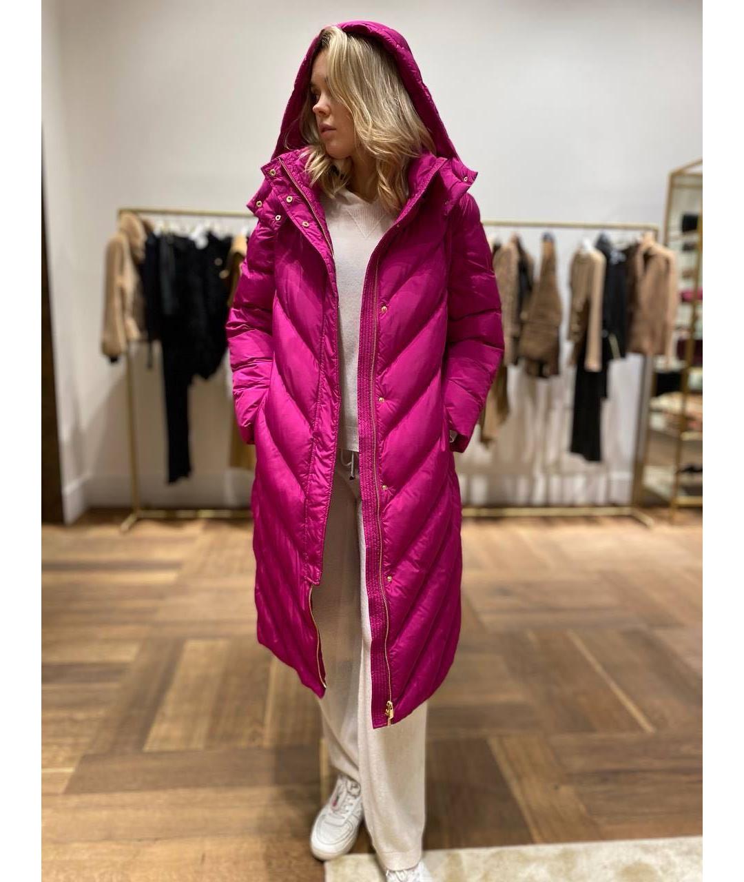PINKO Фуксия пуховик, фото 6