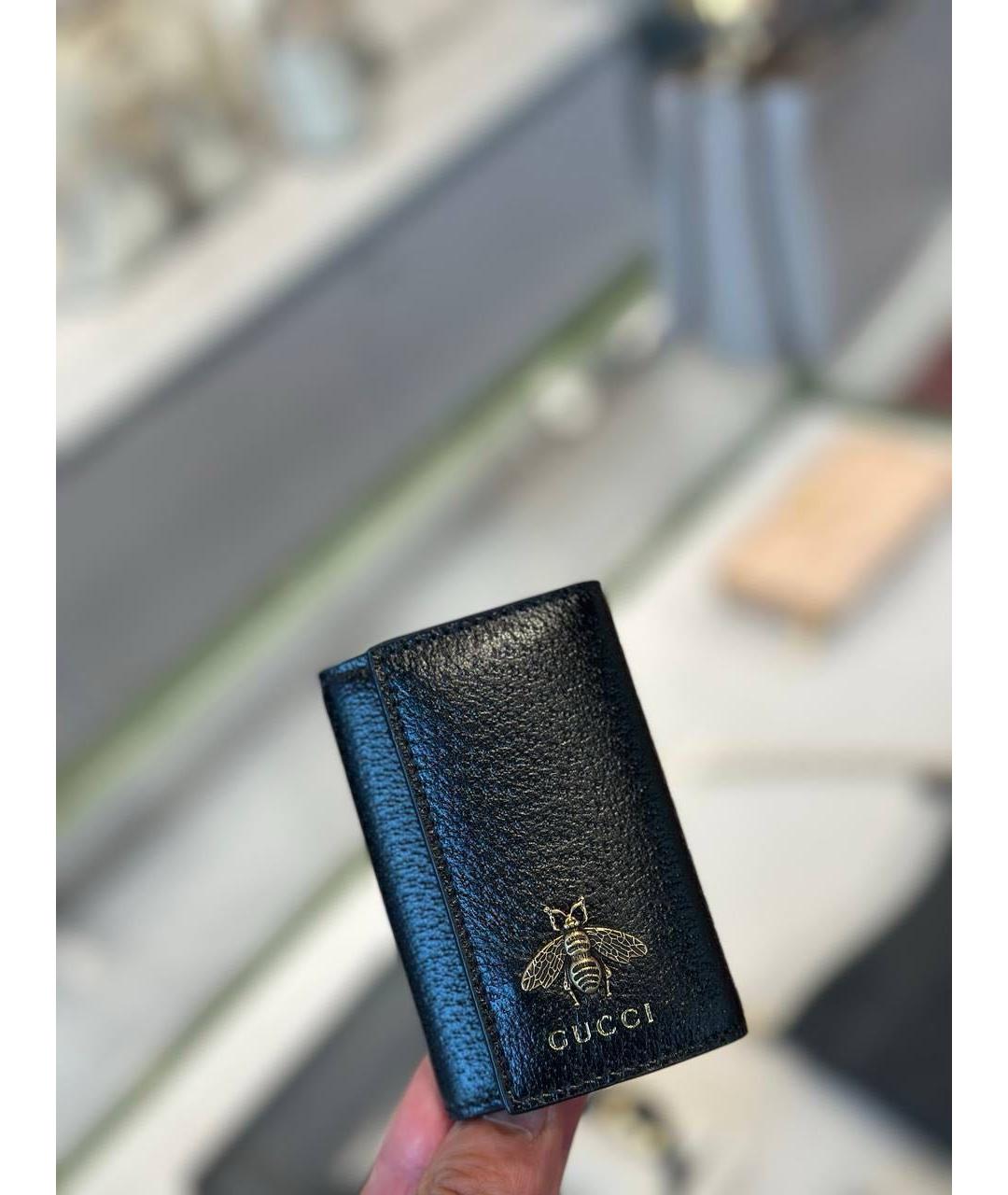 GUCCI Черная ключница, фото 4