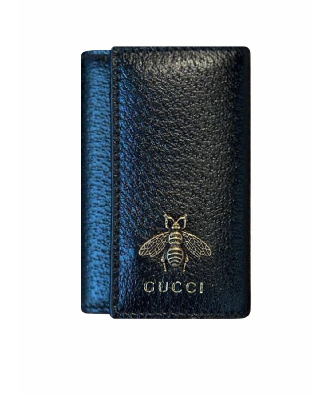 GUCCI Черная ключница, фото 1