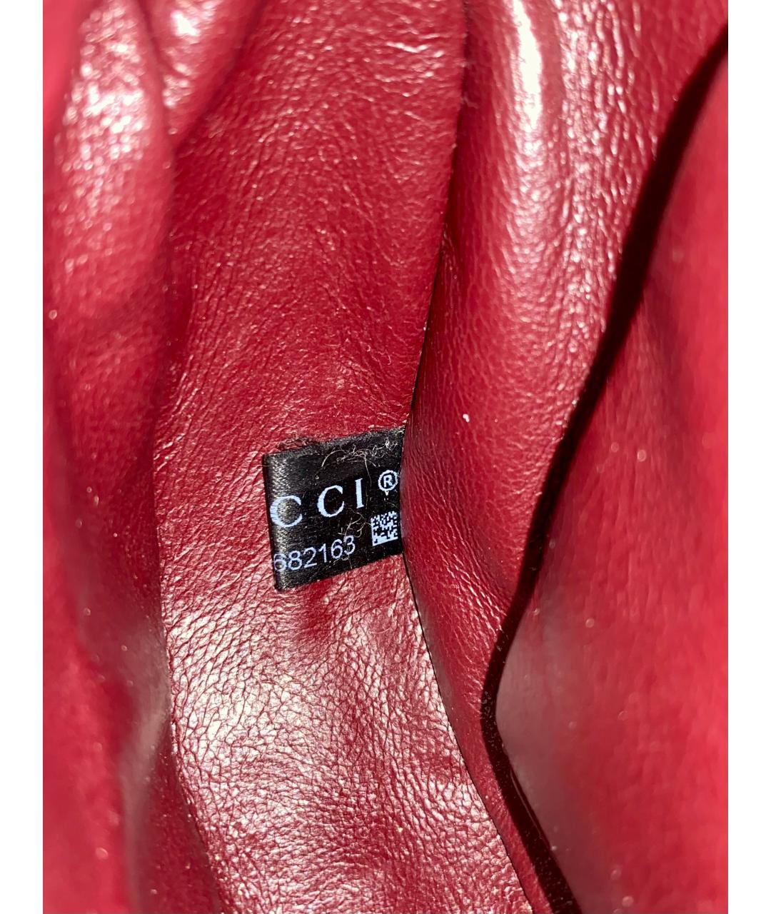 GUCCI Бежевая кожаная сумка через плечо, фото 6