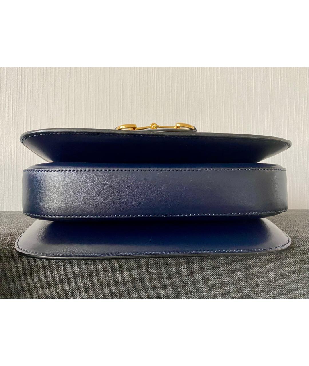 GUCCI Бежевая кожаная сумка через плечо, фото 5