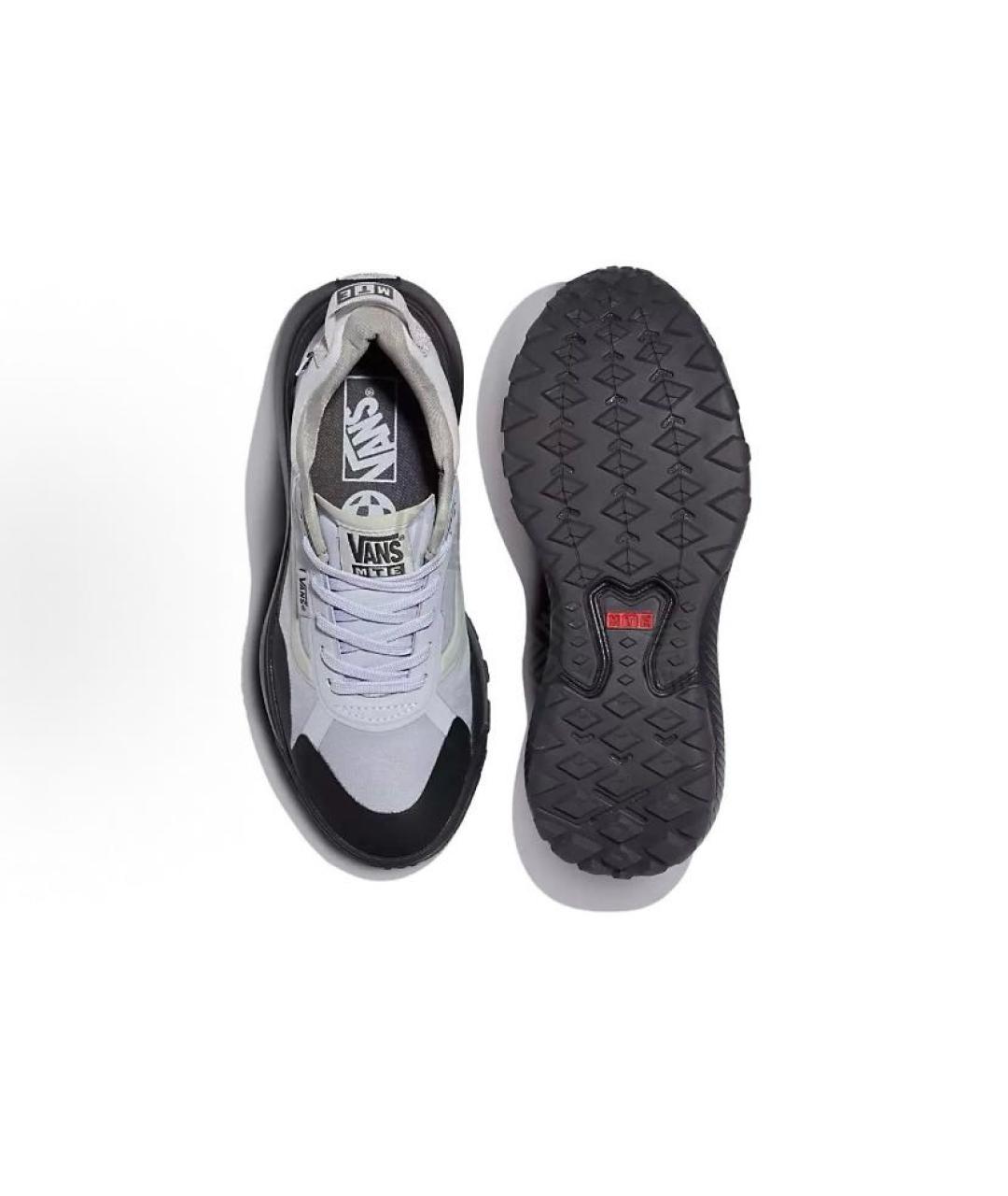 VANS Голубые текстильные кроссовки, фото 4