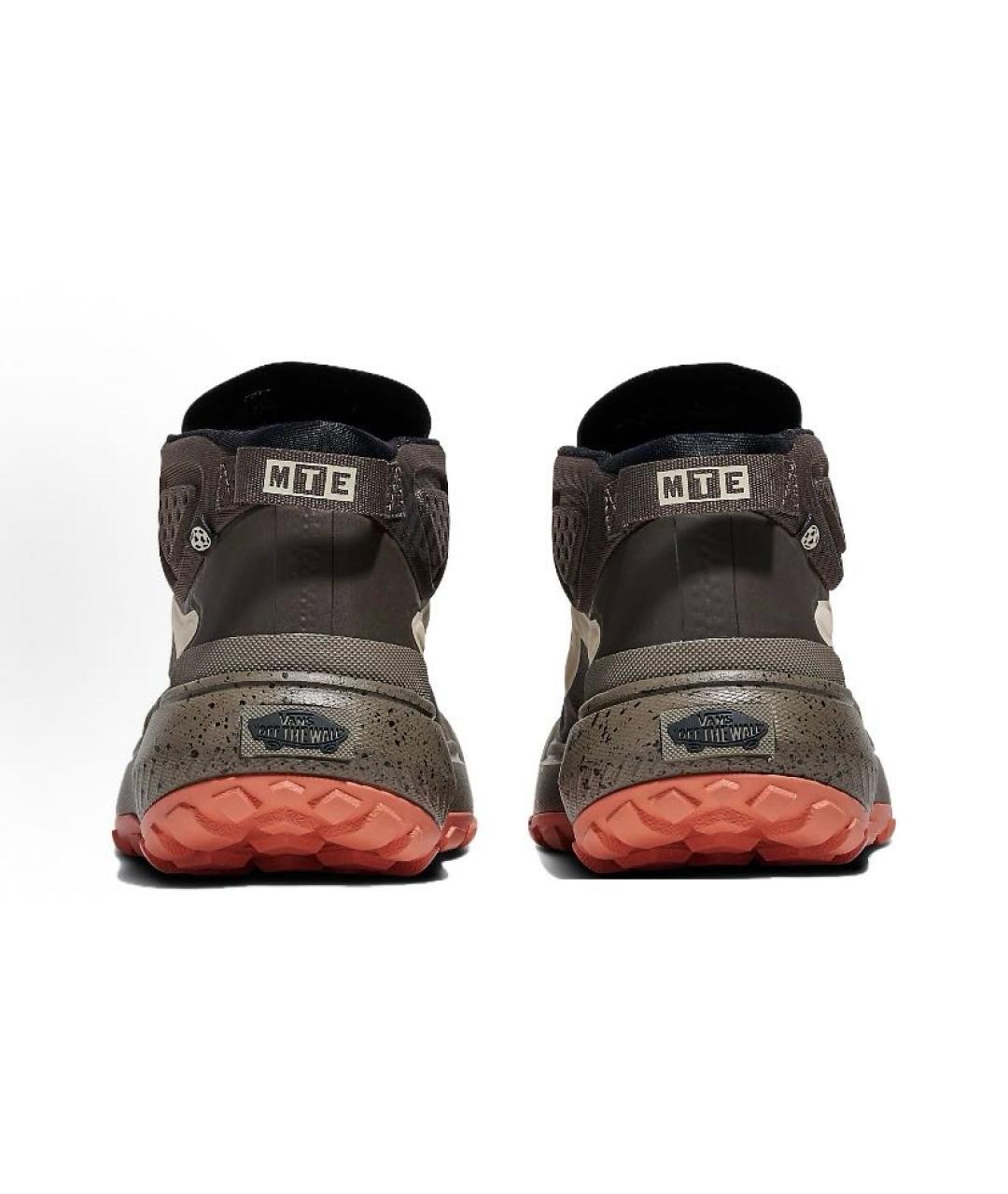 VANS Хаки текстильные кроссовки, фото 4