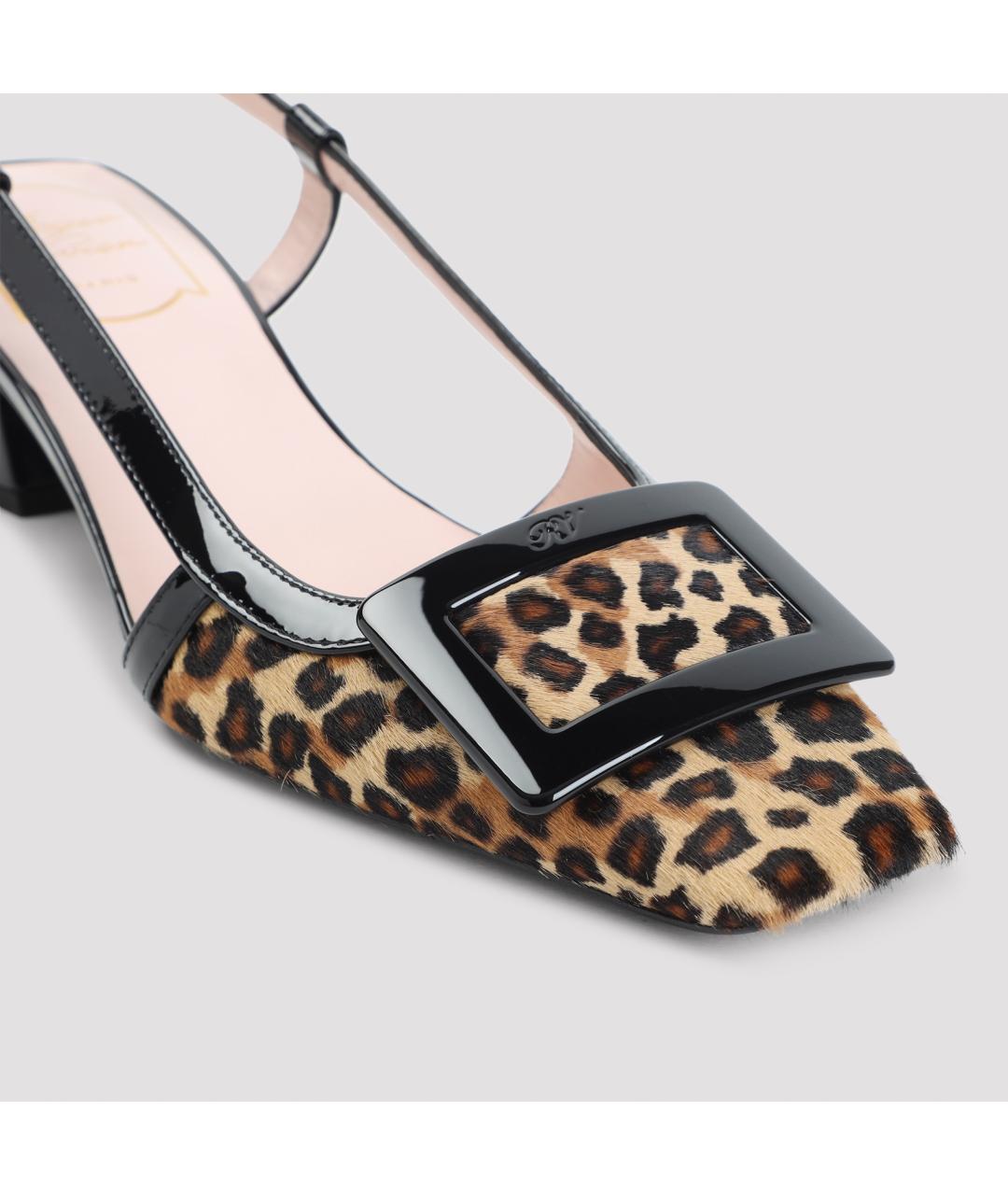 ROGER VIVIER Коричневые мюли, фото 4