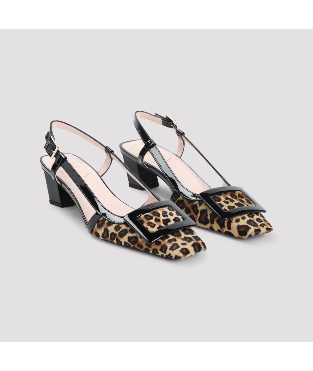 ROGER VIVIER Коричневые мюли, фото 3